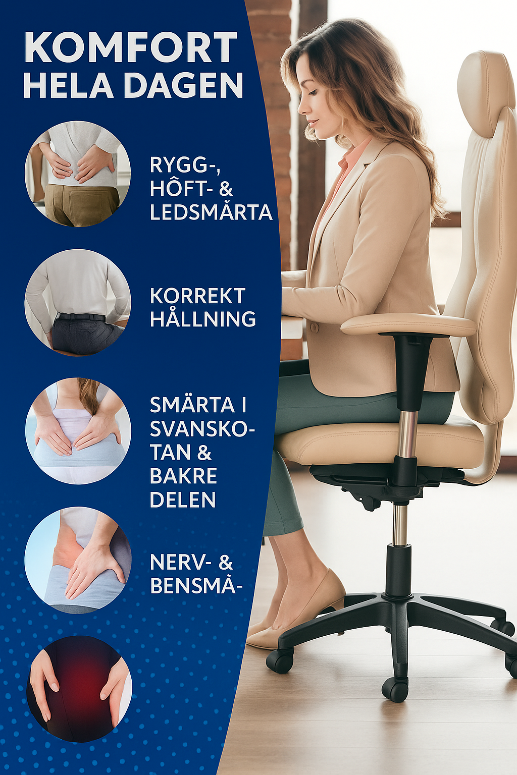 Ergonomsik Sittkudde